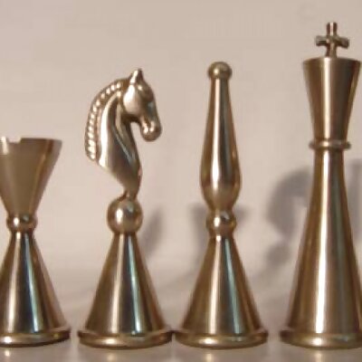 Cylindrical Chess Set