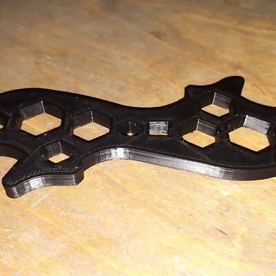 Adaptable Hex Bolt Wrench