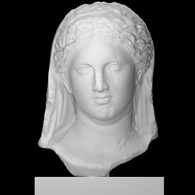 Female Head from a Funerary Relief