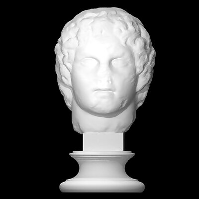 Portrait of Alexander the Great in the Erbach Type