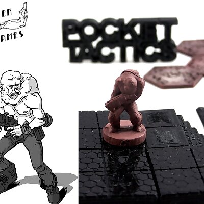 PocketTactics Mutant Bounty Hunter Second Edition