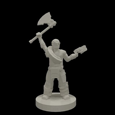 Wasteoid Scrapper 18mm scale