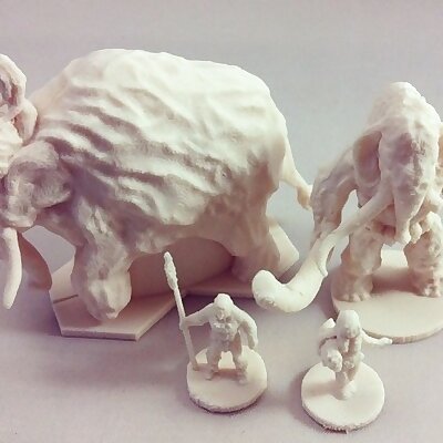 Neanderthal Hunter and Gatherer 18mm scale