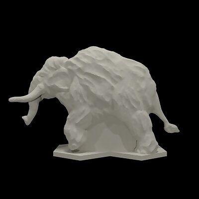 Woolly Mammoth 18mm Scale