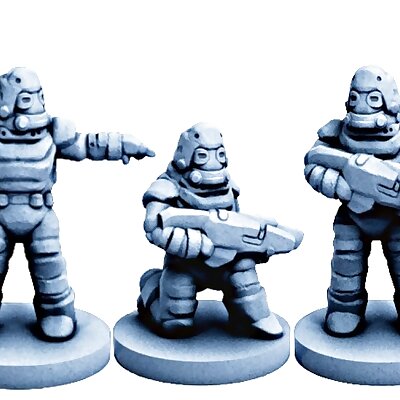 Dominion Enforcers MarkV 18mm scale