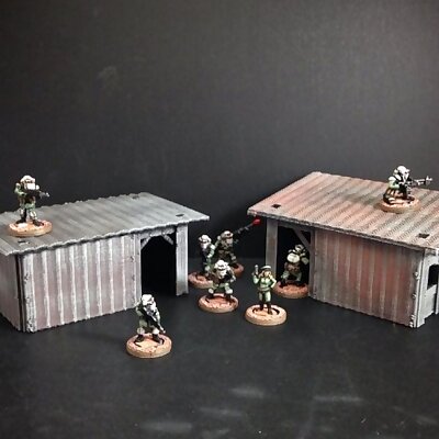 Shanty House 15mm scale