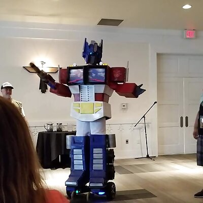 Full Sized Optimus Prime CosPlay Costume