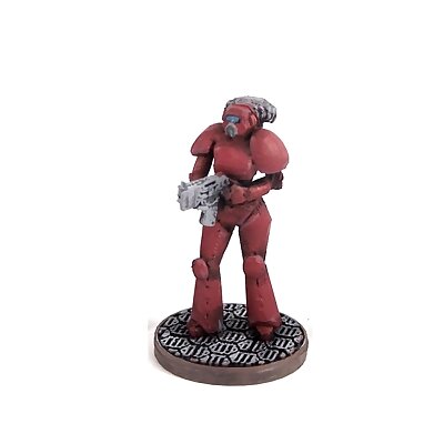 Female Space Trooper supportless printing