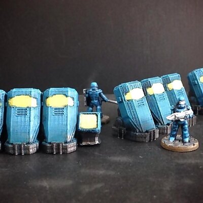 CryoPods 15mm scale
