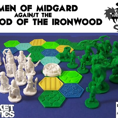 PocketTactics Men of Midgard against the Brood of the Ironwood Second Edition