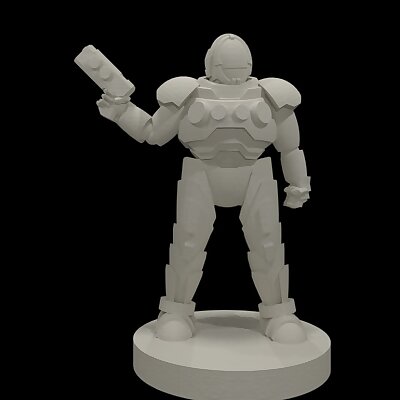 TinkerCAD Power Armored Trooper