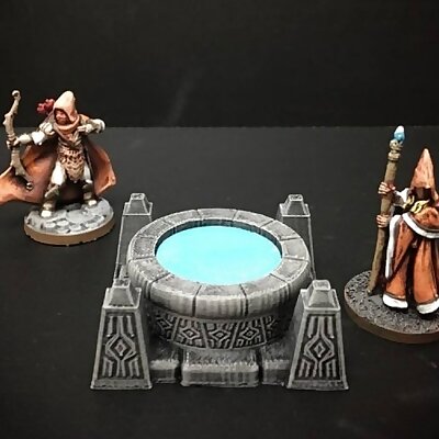 Delving Decor Scrying Pool 28mmHeroic scale