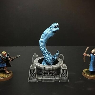 Delving Decor Water Serpent 28mmHeroic scale