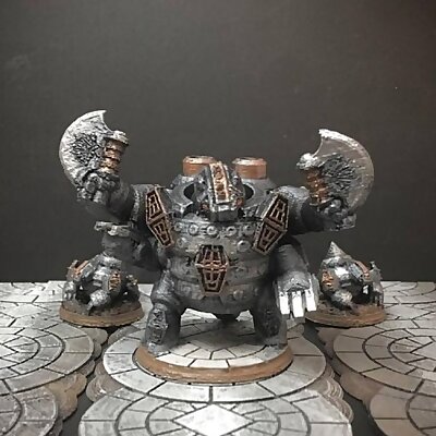 Netherforge Badger King 28mmHeroic scale
