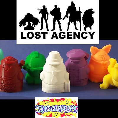 Squigglepeeps The Lost Agency Series 1