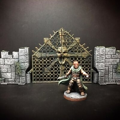 Delving Decor Chaos Gate 28mmHeroic scale