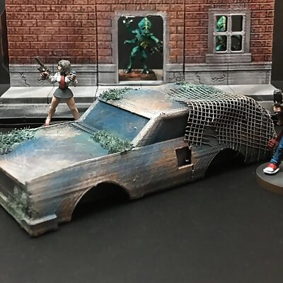 Derelict Station Wagon 28mmHeroic scale