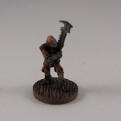 25mm Wooden Plank Base for 2530mm Miniature Games