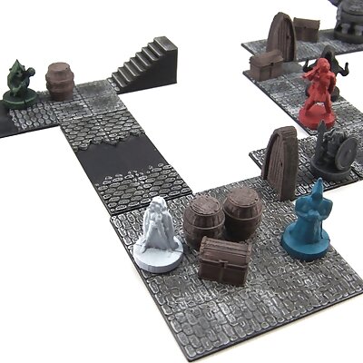 Modular Dungeon Tiles Core Set