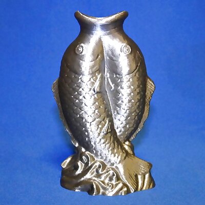 Fish Sculpture Vase