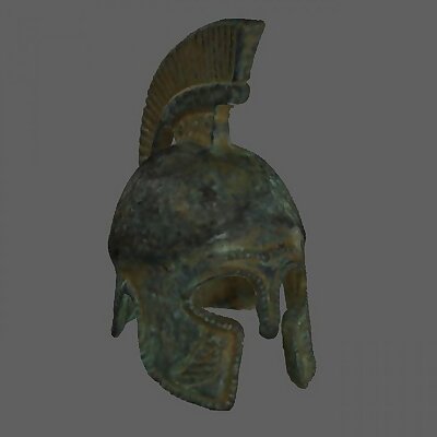 Pretorian Helmet 3D Scan