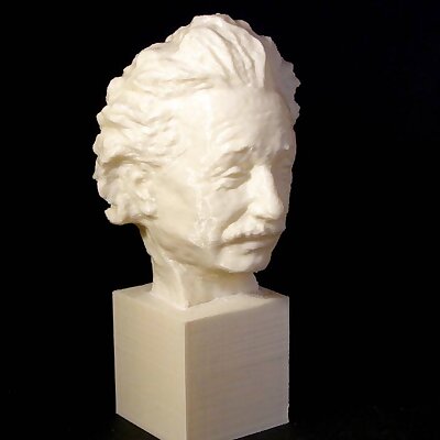 Einstein Bust 3D Scan Jo Davidson