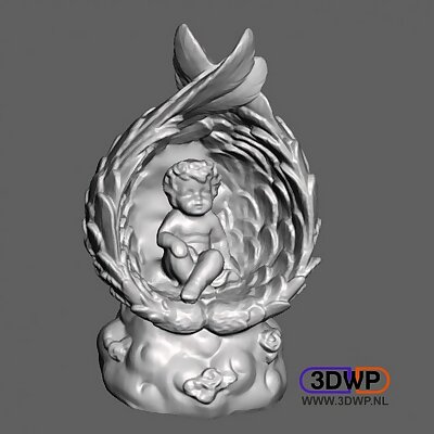 Angel Sculpture 3D Scan