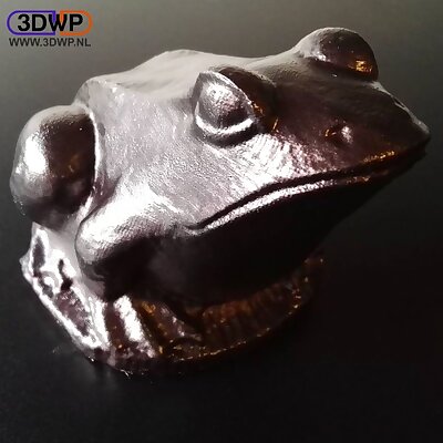 Frog Sculpture 3D Scan