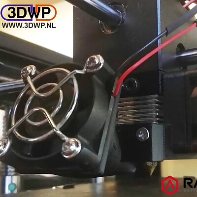 Raise3D Fan Mod Extra Gcode Controlled Fan