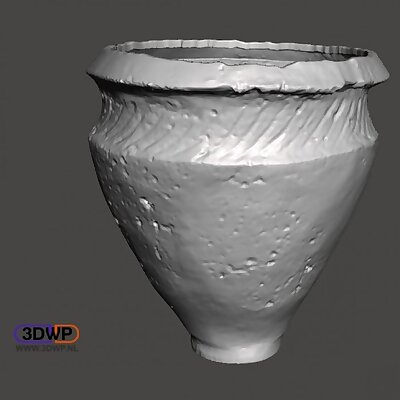 Canwick Bronze Age Ceramic Urn 3D Scan