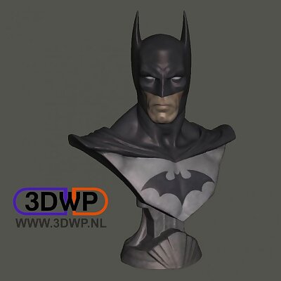 Batman Bust Statue 3D Scan