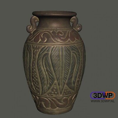 Urn Vase 3D Scan