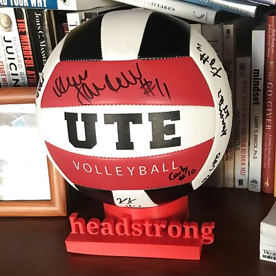 volleyball stand for NCAA game