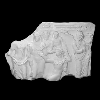 Sarcophagus Gragment Endymion receives the Moon Goddess Selene
