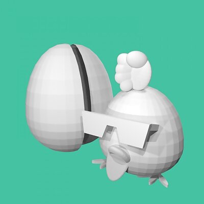 ChickenEgg TinkercadEaster