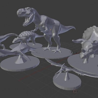 Dinosaurs for your tabletop game