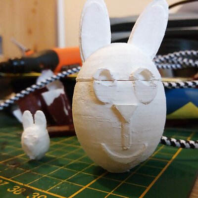 Easter Egg Bunny Box For The TinkercadEaster