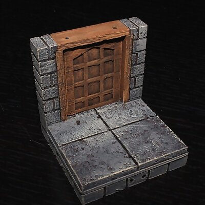 OpenForge 20 Cut Stone Square Door