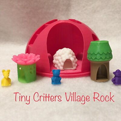 Tiny Critters Village Rock