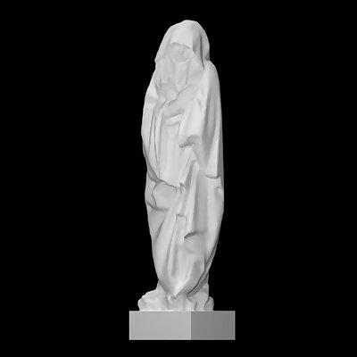 Mourning Virgin from a Crucifixion