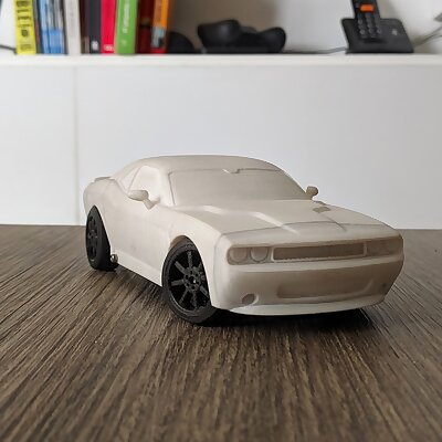 DODGE CHALLENGER BODY FOR OPENZ 128 RC CHASSIS V3B