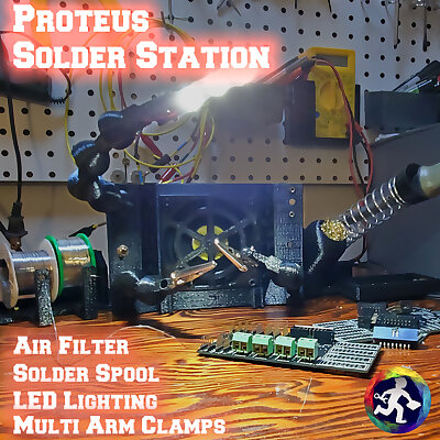 Proteus Solder Station  80mm fan