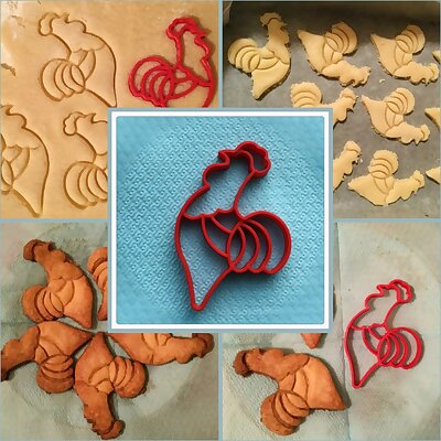 Cookie Cutter Rooster