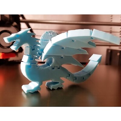 Two Winged Flexi Dragon