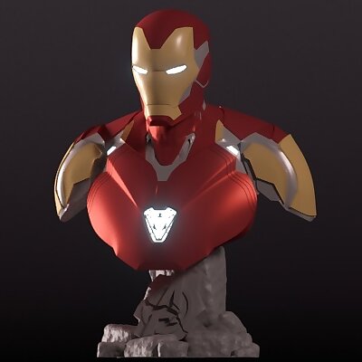 Iron Man Mark 85 Bust  Wearable Helmet  Avengers Endgame