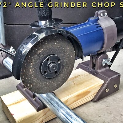 Angle Grinder Chop Saw for EMT Conduit and 2020 Extrusion