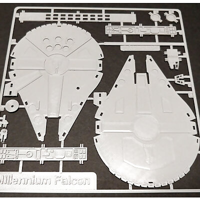 Millennium Falcon Kit Card by Fixumdude