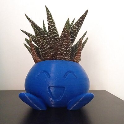 ODDRAIN  Oddish High Poly Planter Printable without supports
