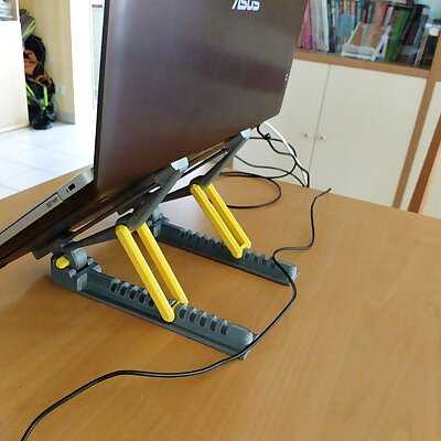 Strong Light Repositionable Laptop Stand