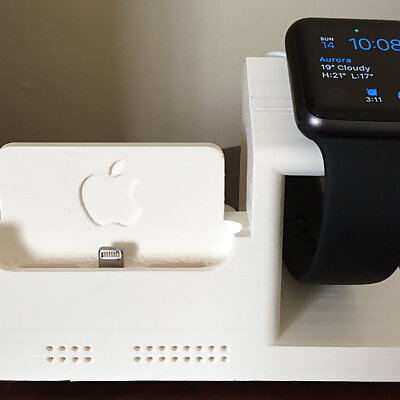 iPhone 6 Dock w Integrated Apple Watch Charging Station